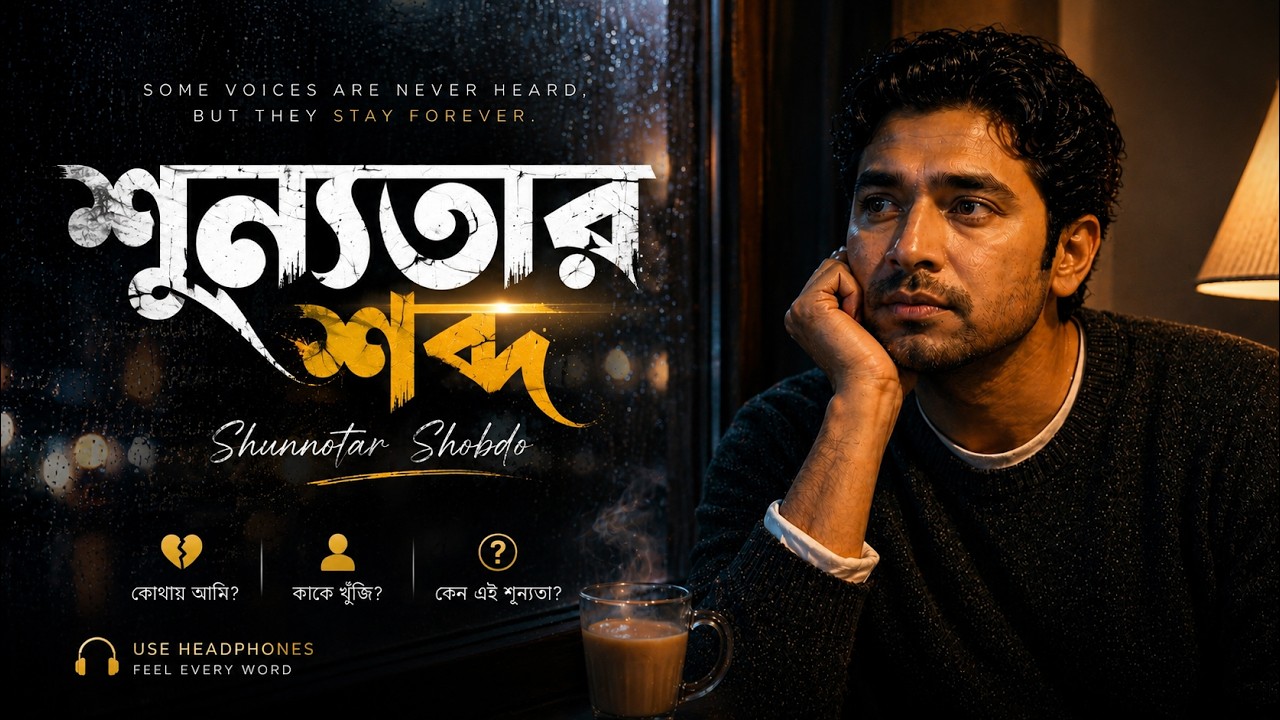 Shunnotar Shobdo — শূন্যতার শব্দ Shunnotar Shobdo (শূন্যতার শব্দ) — AI Sarker song cover